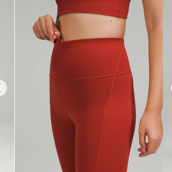 NWT Lululemon wunder train HR tight 25” pockets - Picture 3 of 4